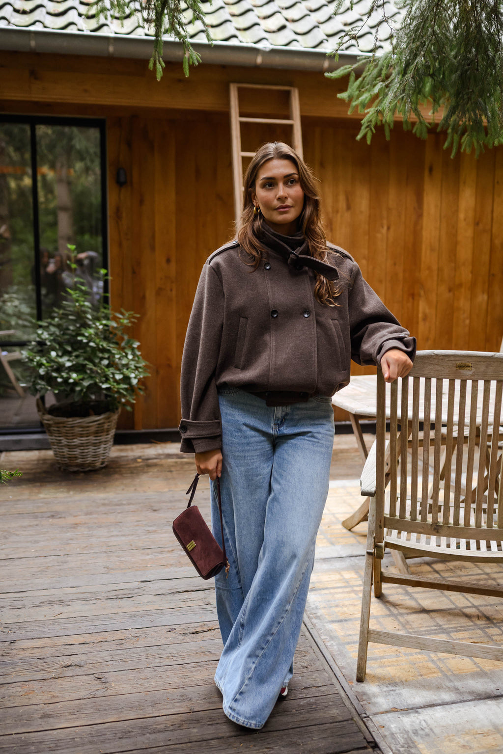 Manteau Orna - brun