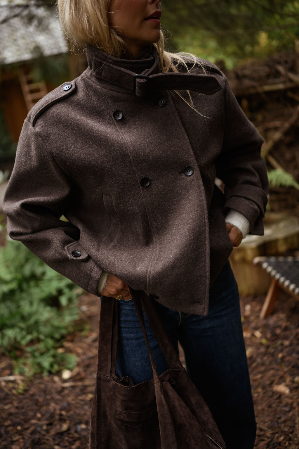 Manteau Orna - brun