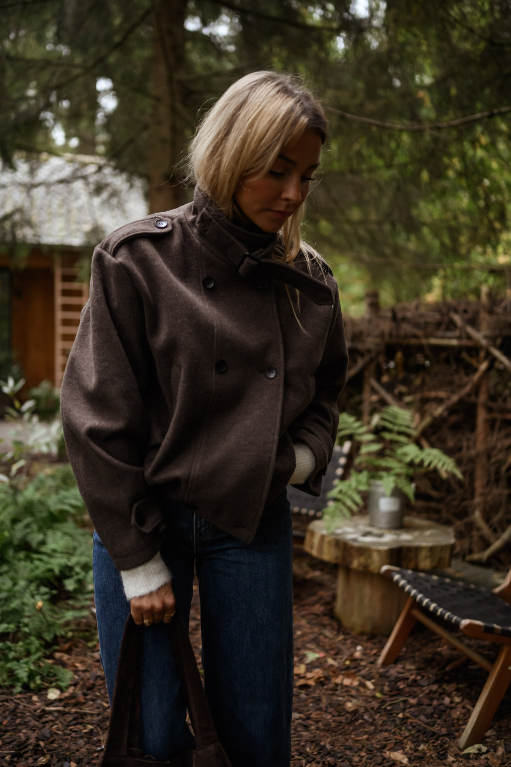 Manteau Orna - brun