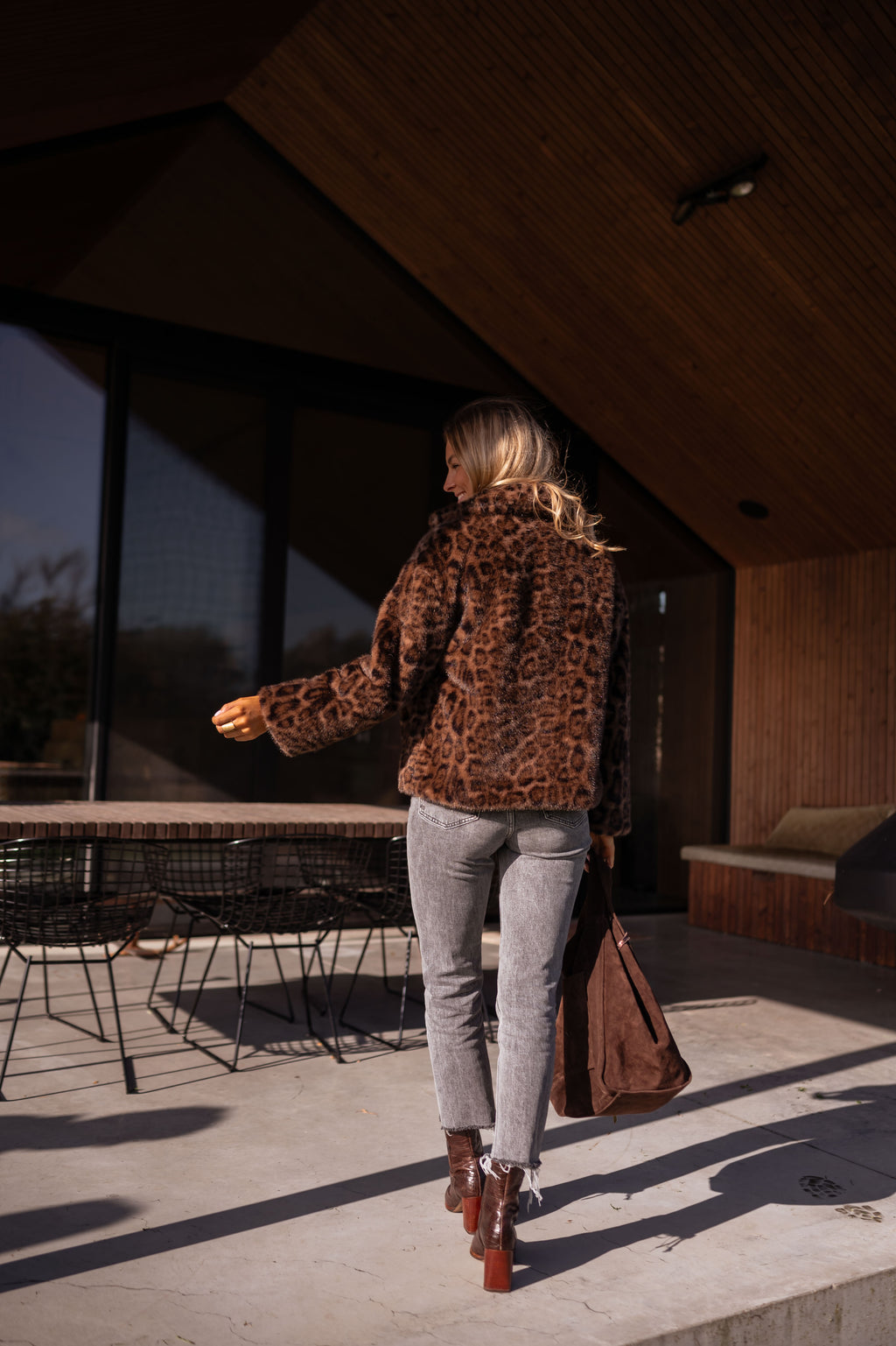 Gaya coat - leopard