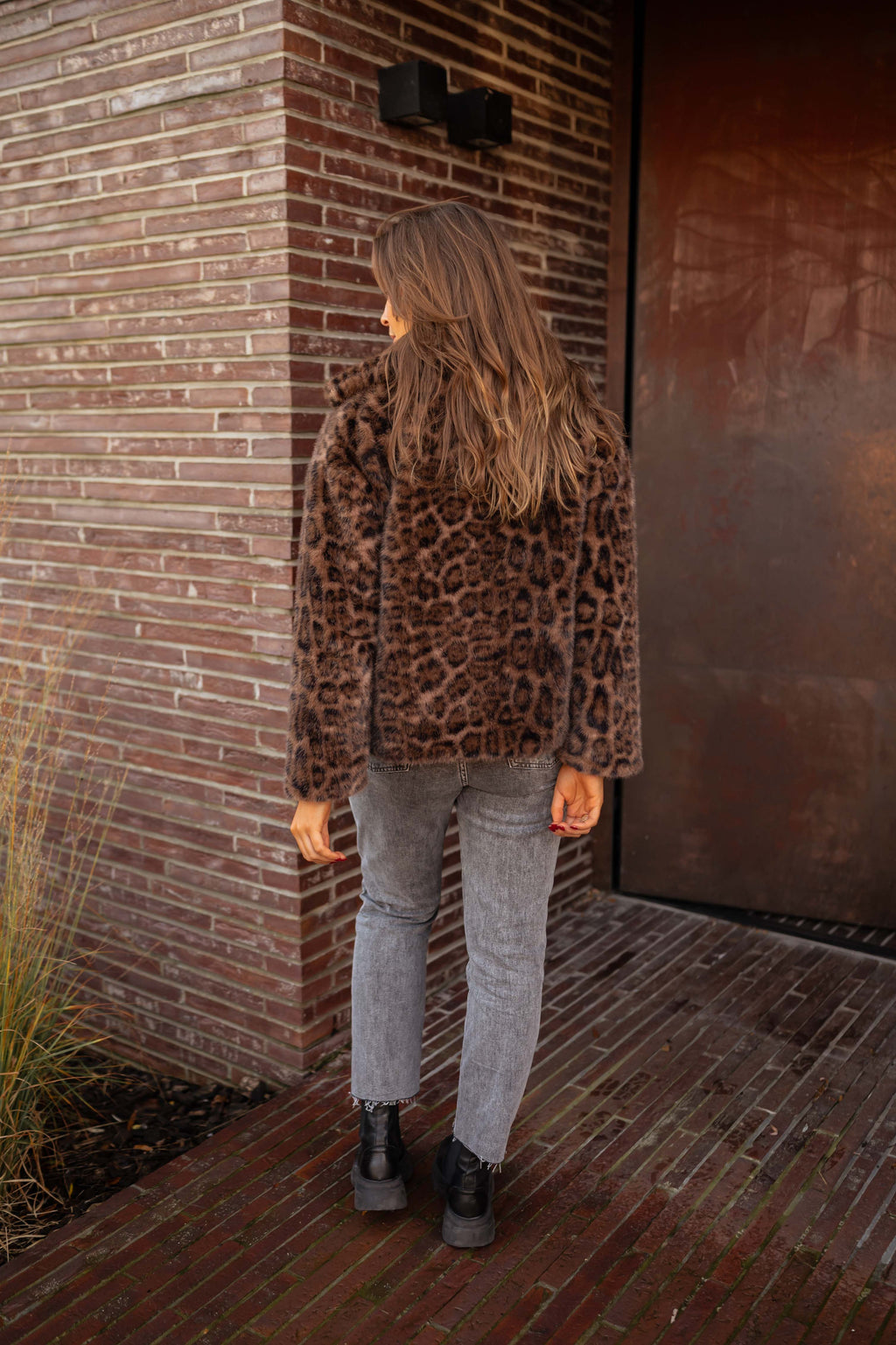 Gaya coat - leopard