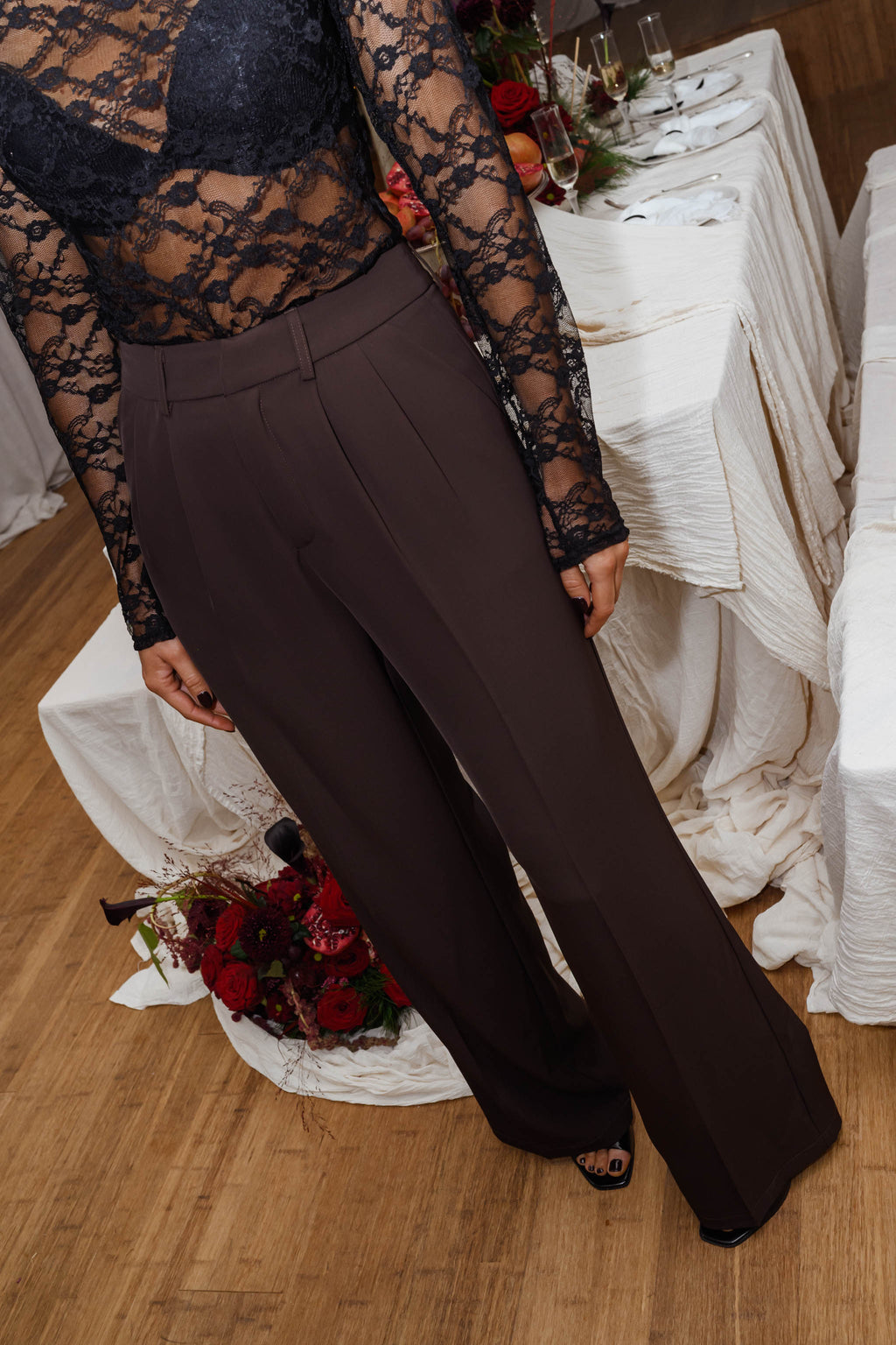 Pantalon Victor - brun foncé