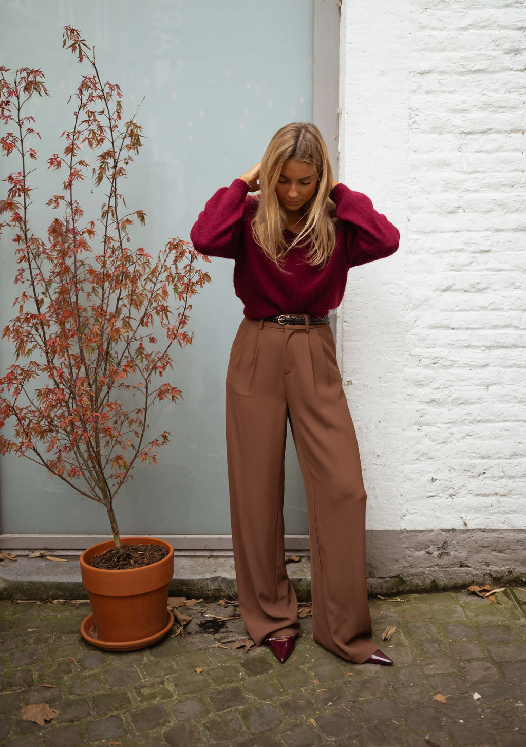 Victor pants - chocolate