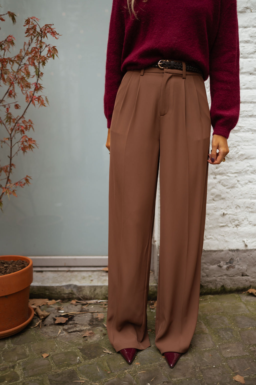 Victor pants - chocolate