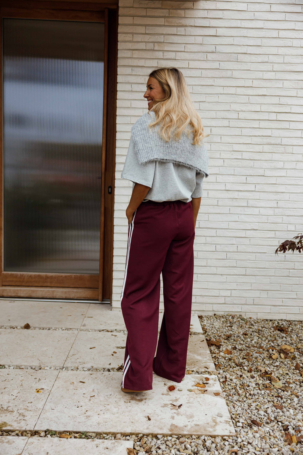 Pantalon Waty - bordeaux