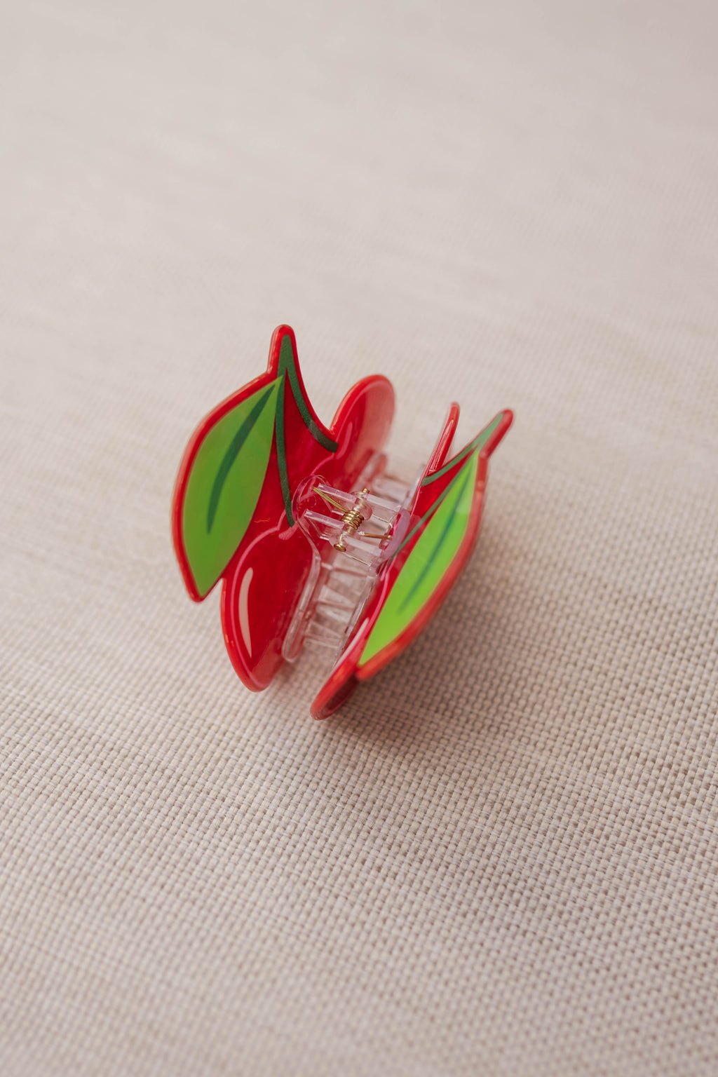 Cereza hairclip- red 
