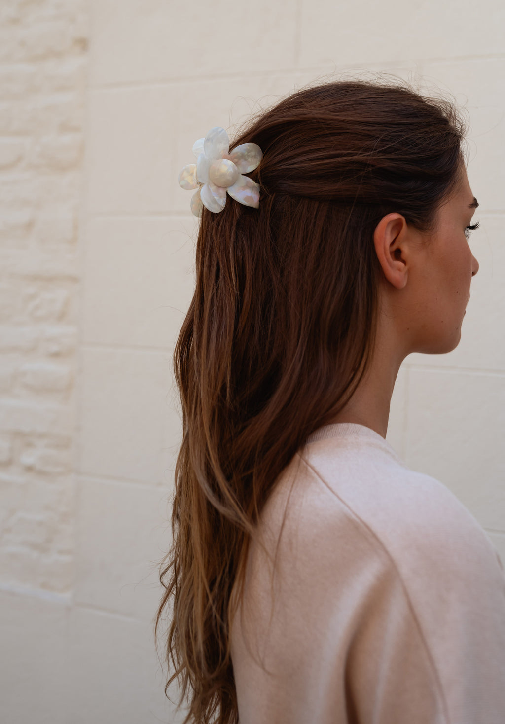 Ossie hairclip - Flower-shaped 