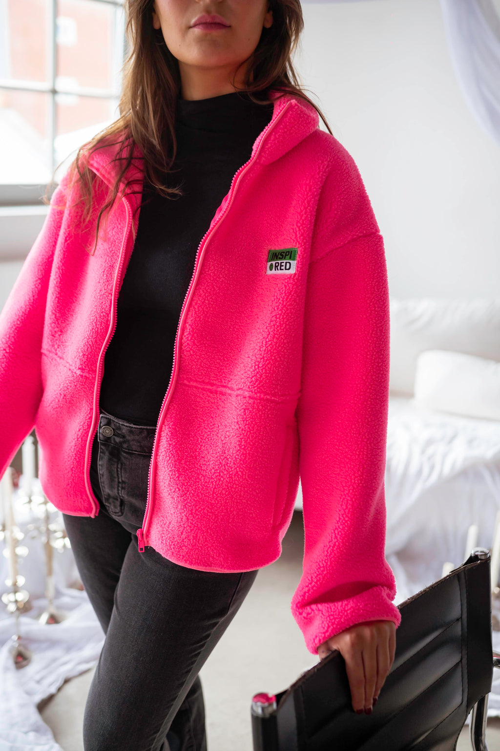 Path Silou Polaire Silou - Rose - Chaude – Easy Clothes