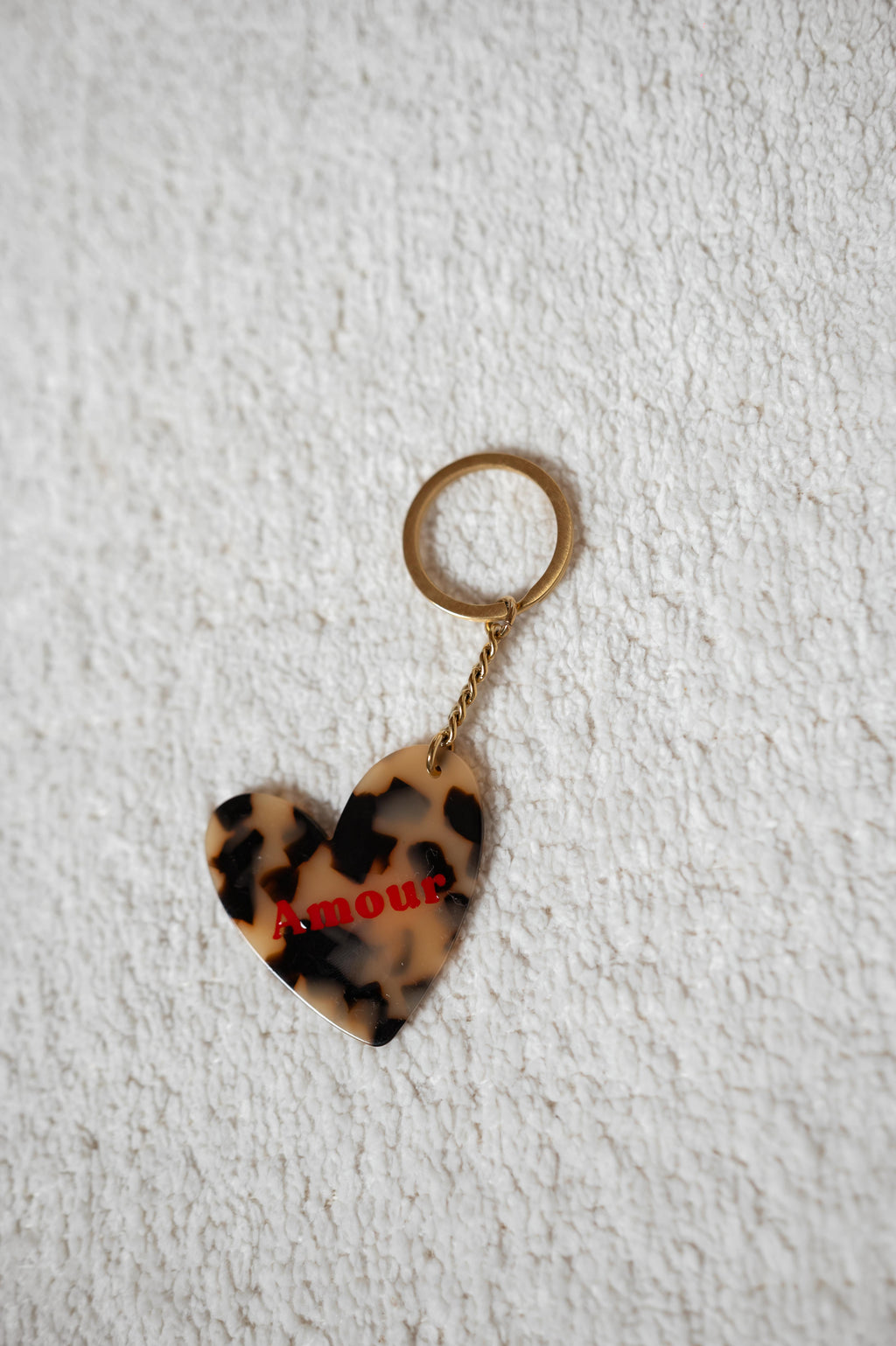 Amora keychain - with pattern