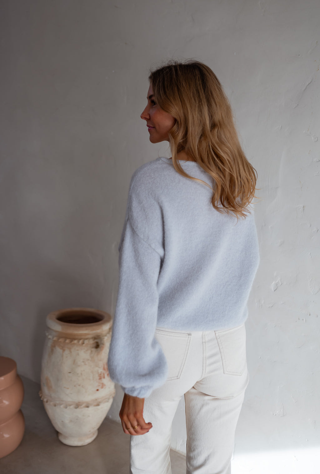 Adixia sweater - pearl grey