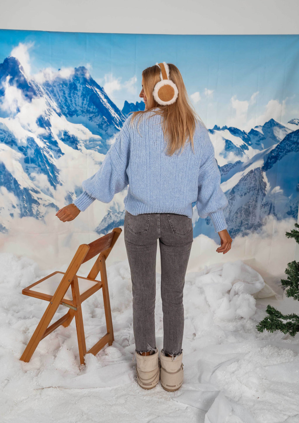 Pull Alban - bleu ciel
