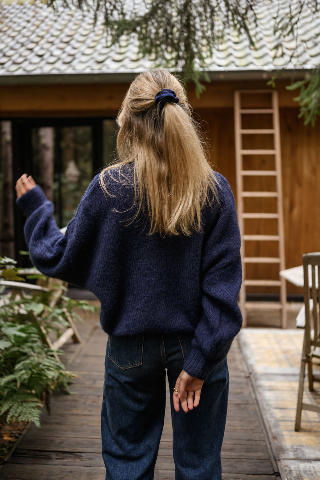 Pull Angèle - bleu