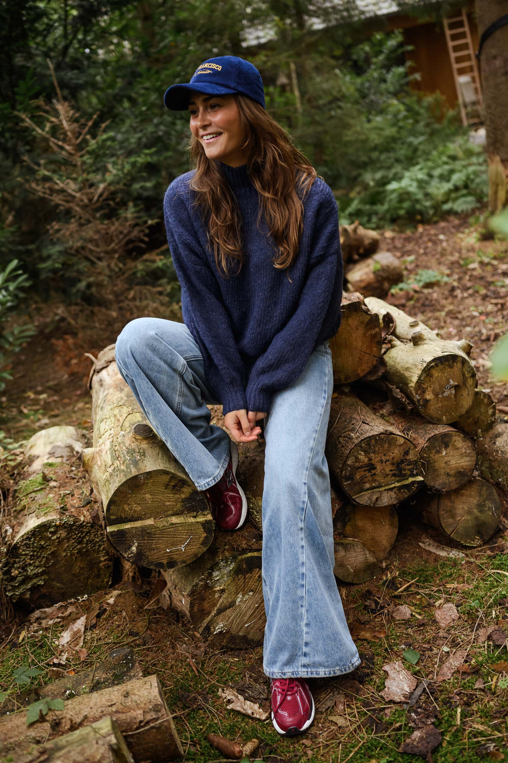 Pull Angèle - bleu