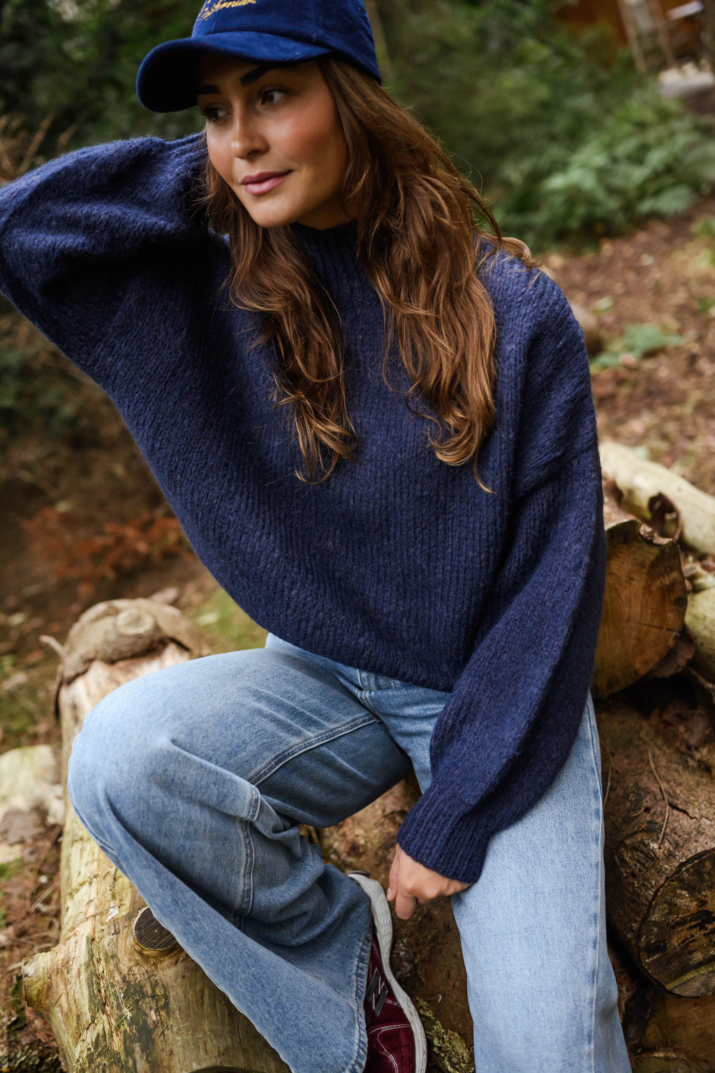 Pull Angèle - bleu