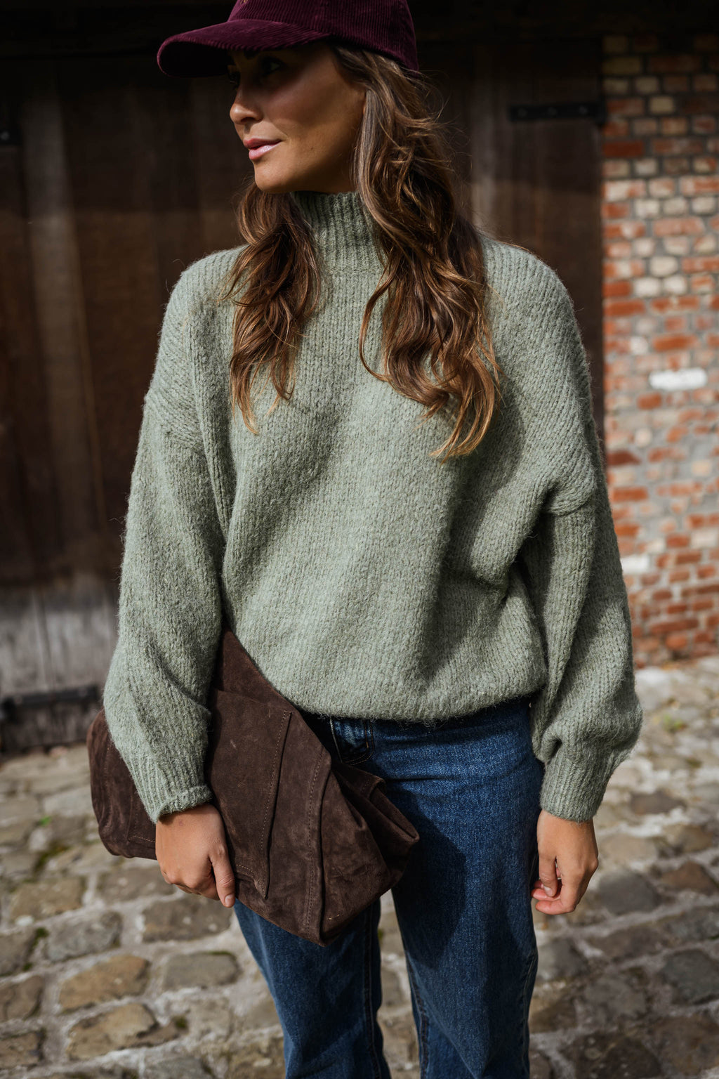 Angèle sweater - khaki