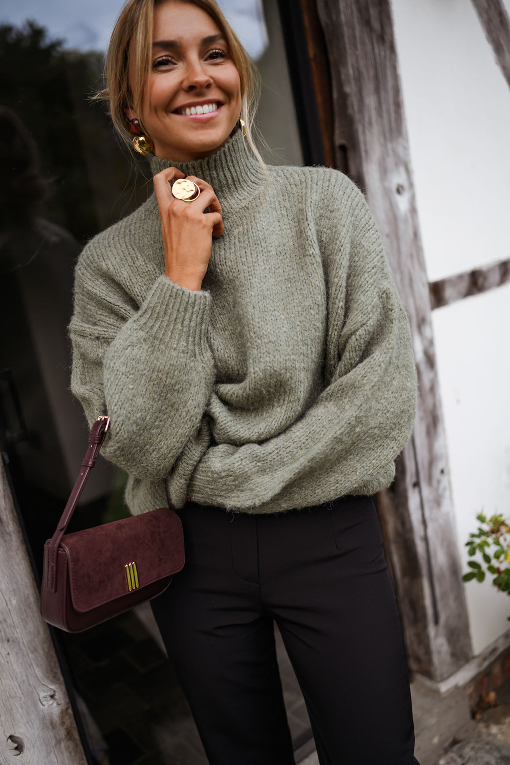 Angèle sweater - khaki