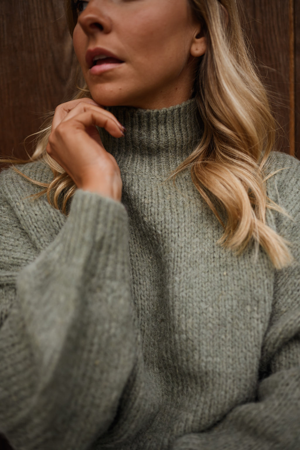 Angèle sweater - khaki