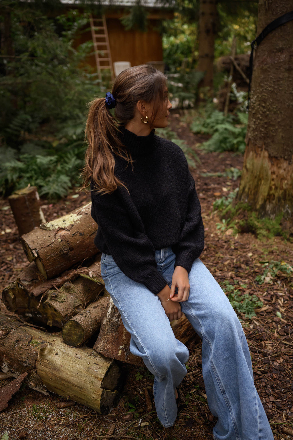 Angèle sweater - black