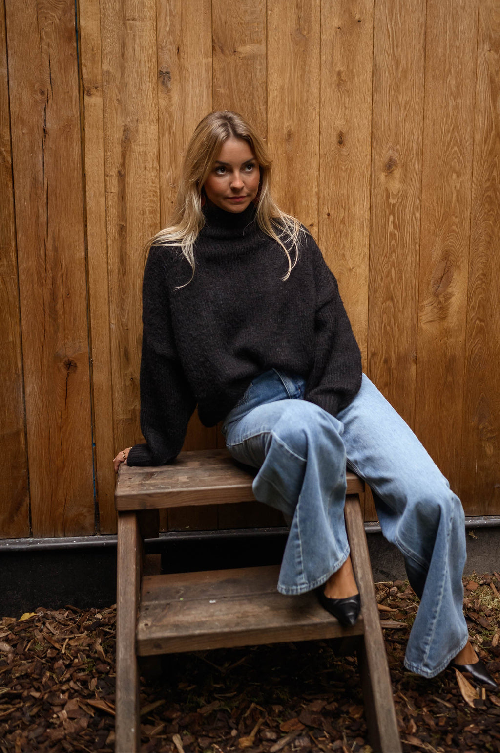 Angèle sweater - black