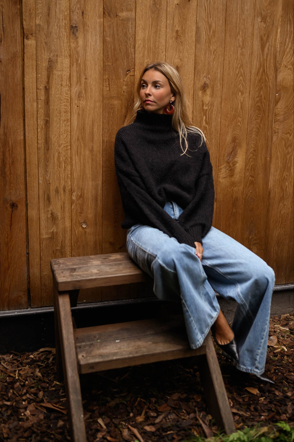 Angèle sweater - black