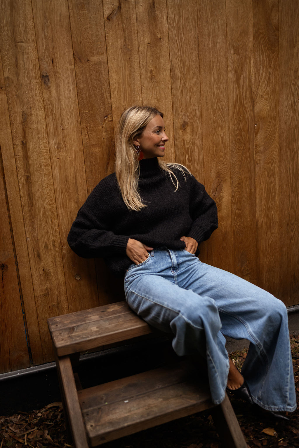 Angèle sweater - black