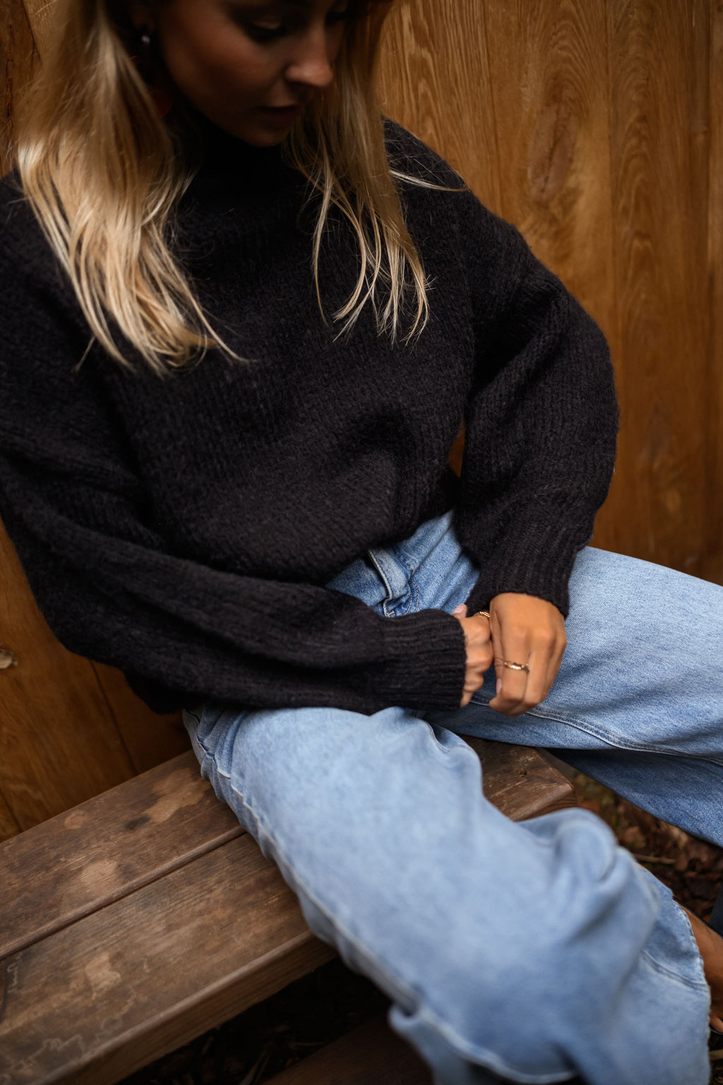 Angèle sweater - black