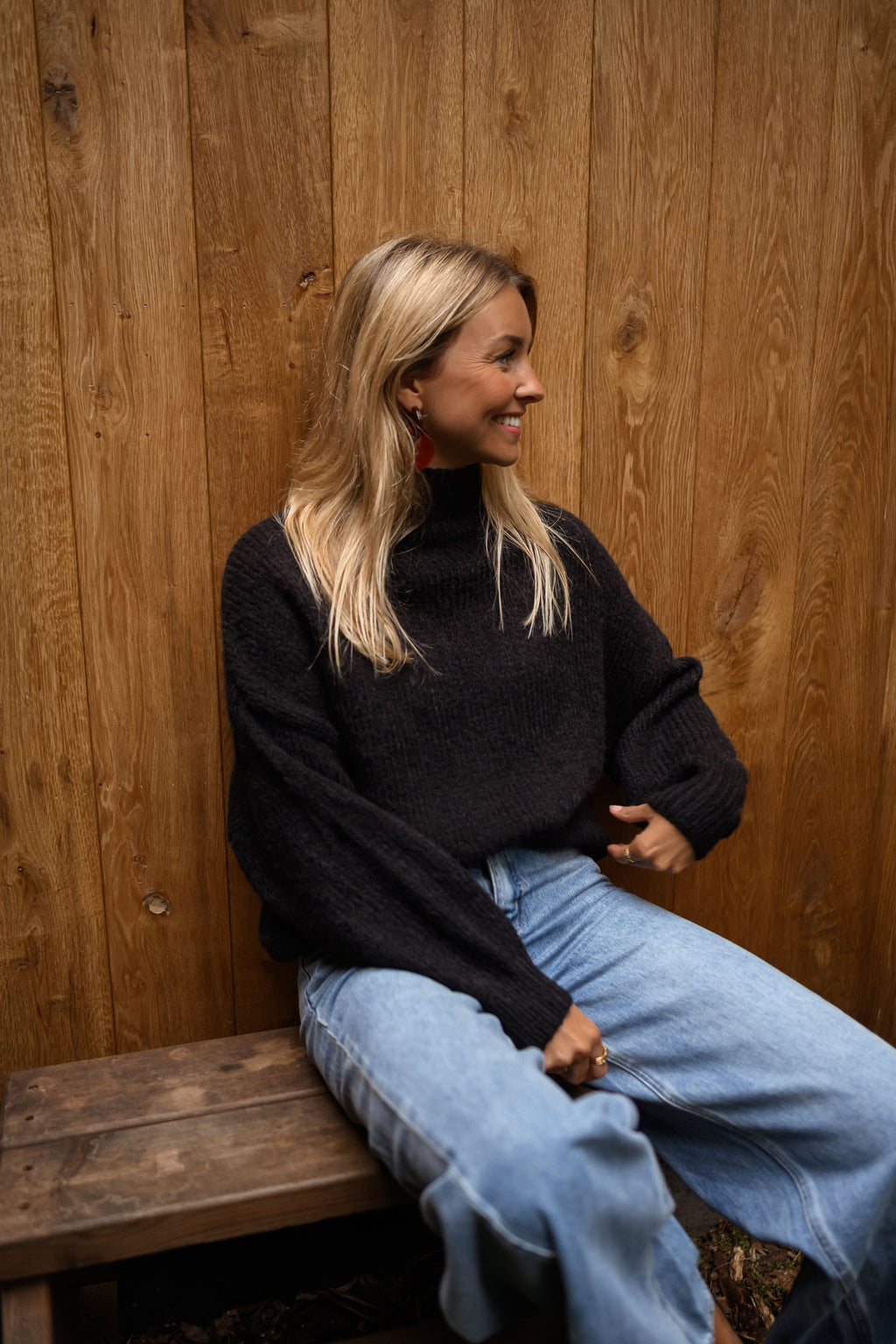 Angèle sweater - black