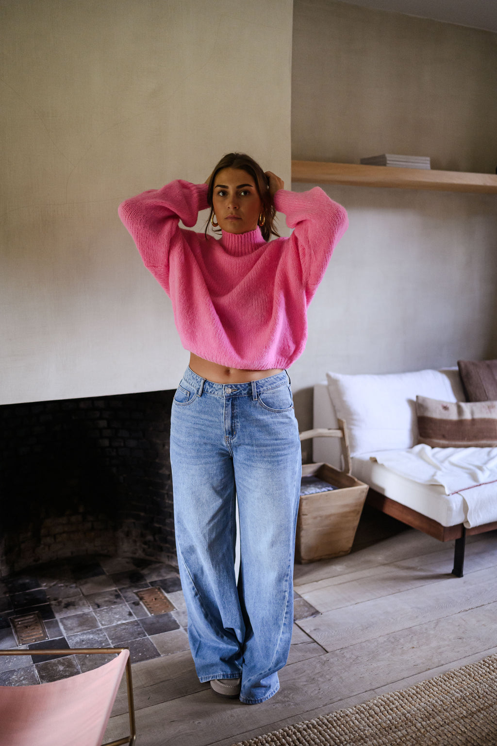 Angèle sweater - pink