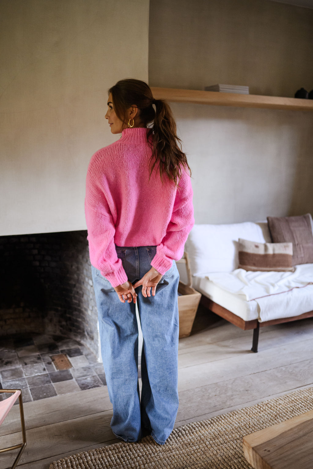 Angèle sweater - pink