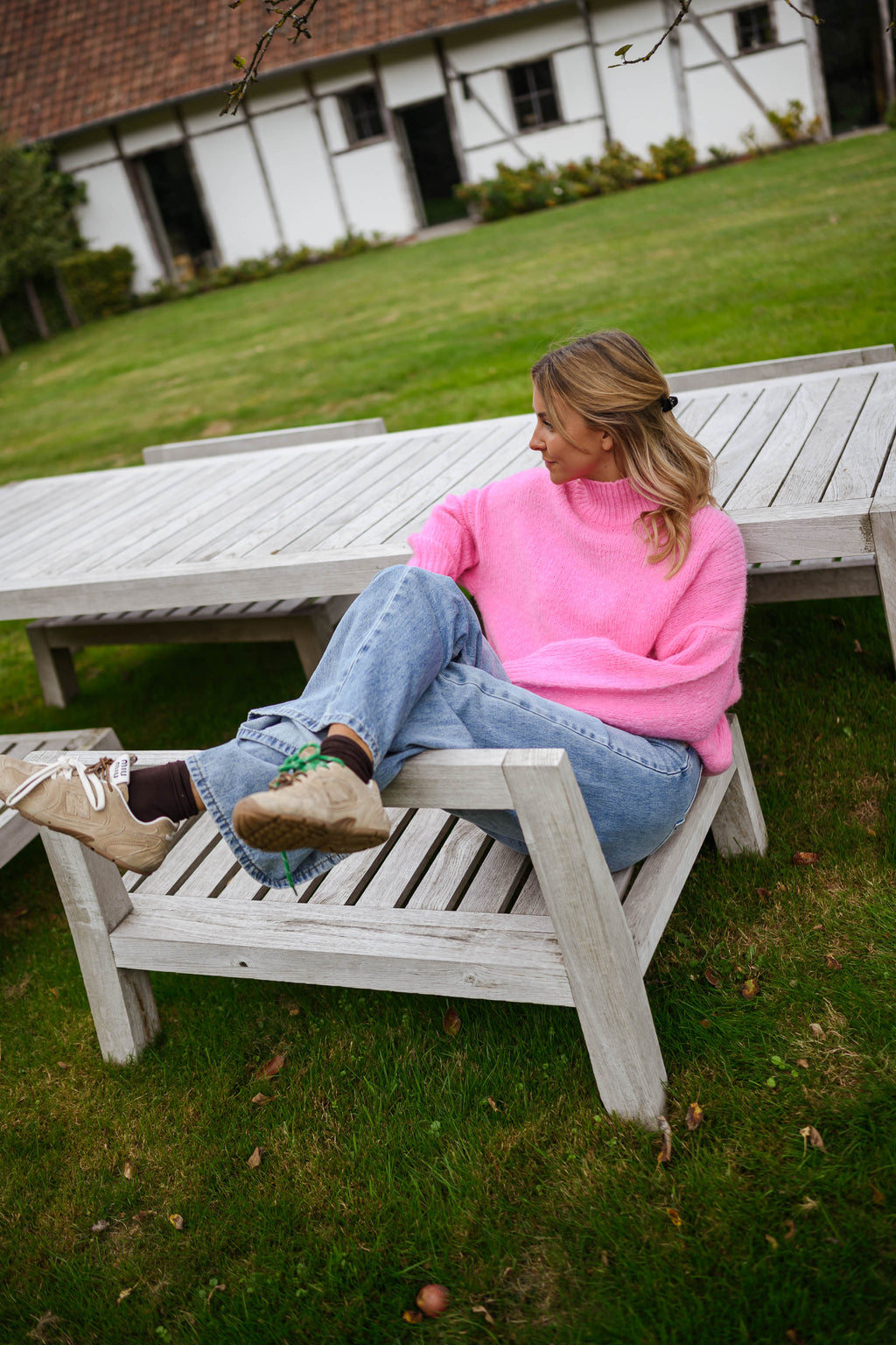 Angèle sweater - pink