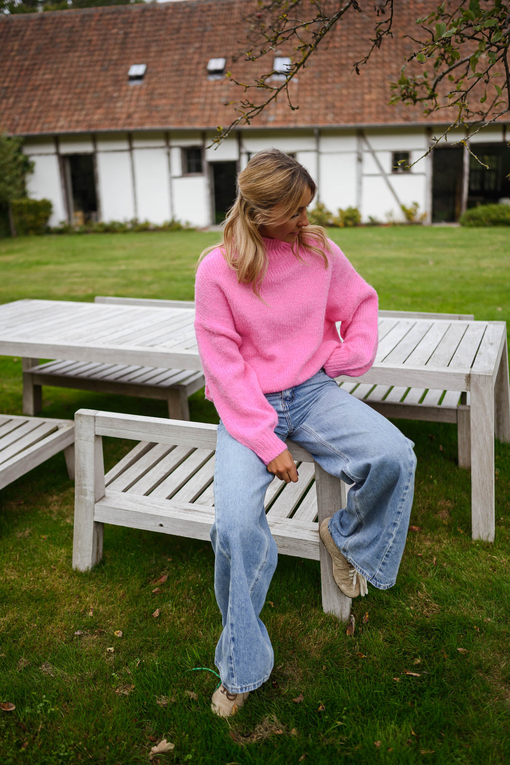 Angèle sweater - pink