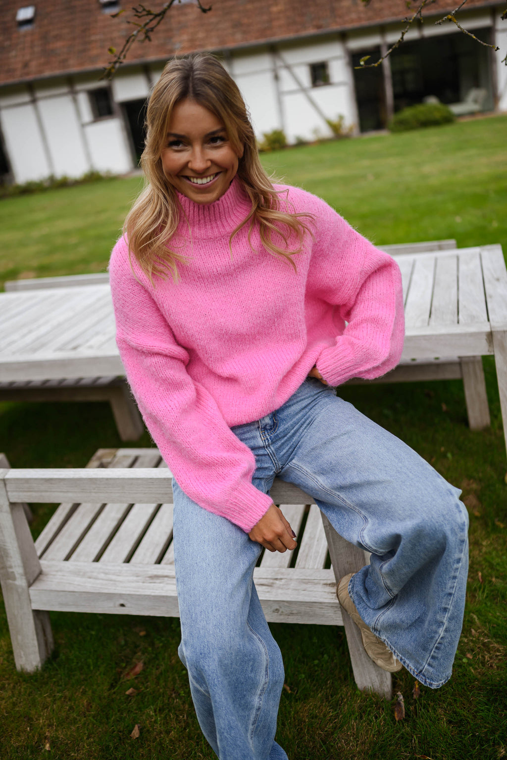 Angèle sweater - pink