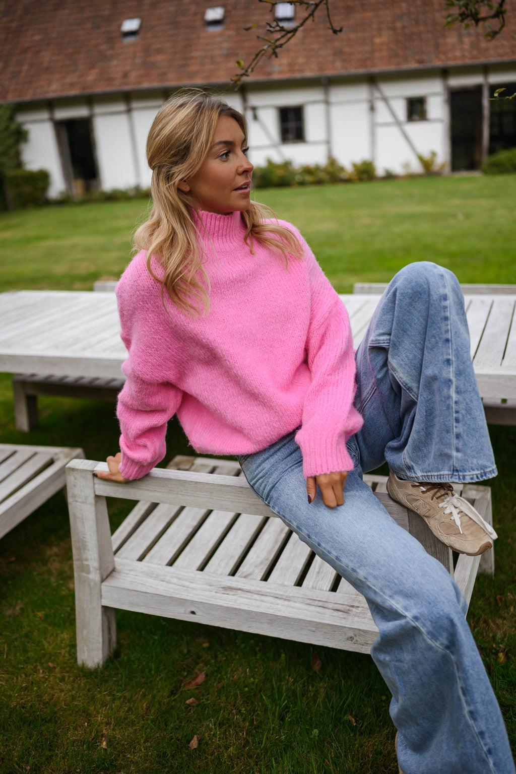Angèle sweater - pink