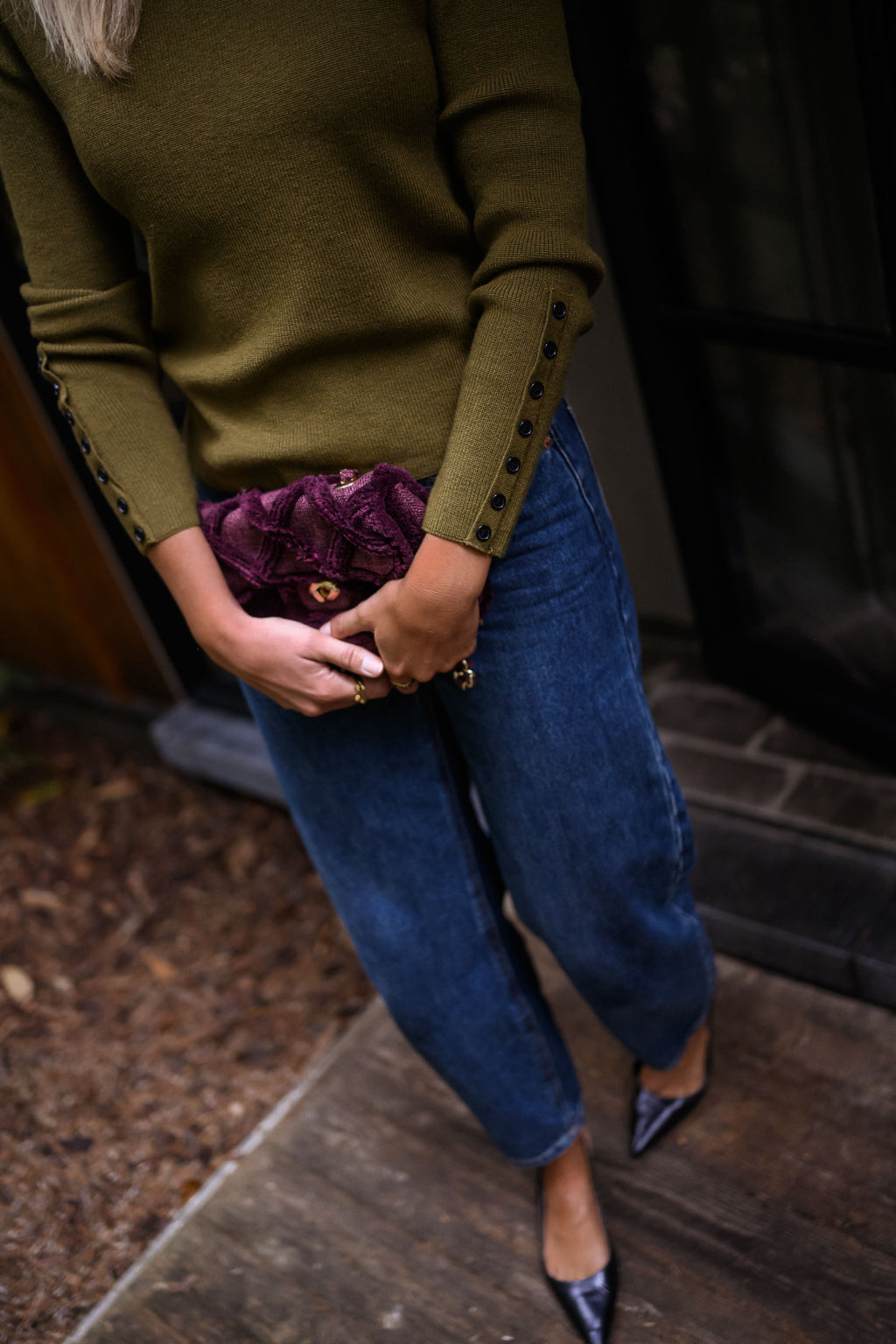 Pull Charles - olive
