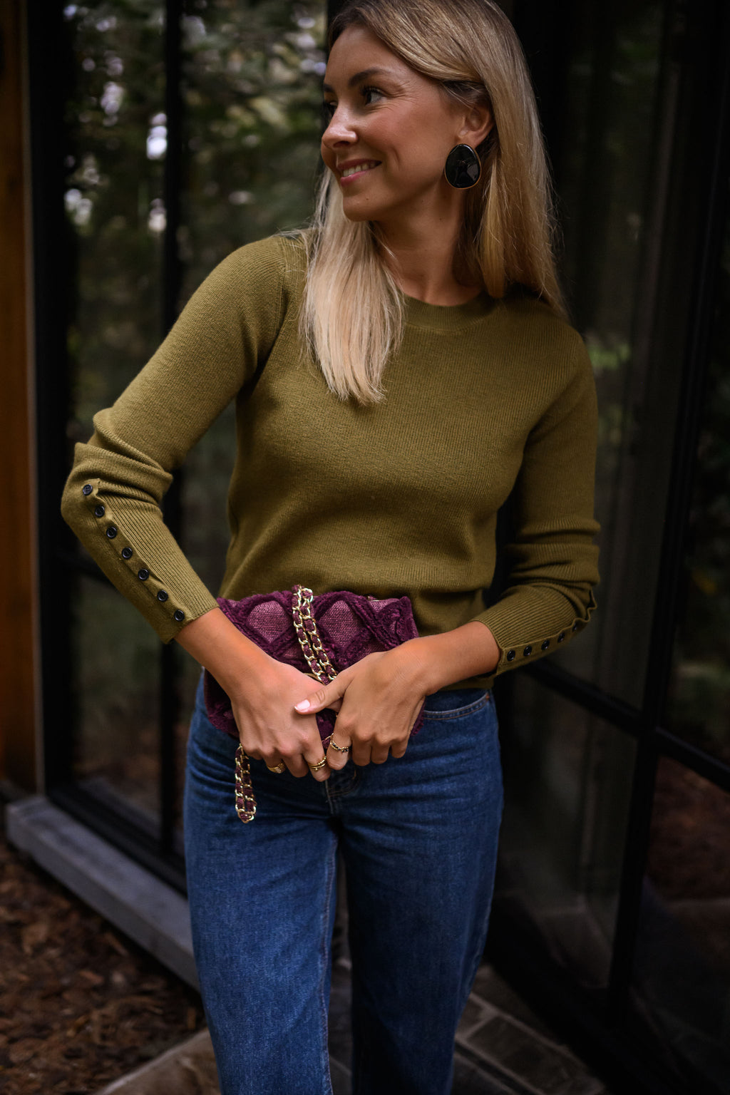 Pull Charles - olive