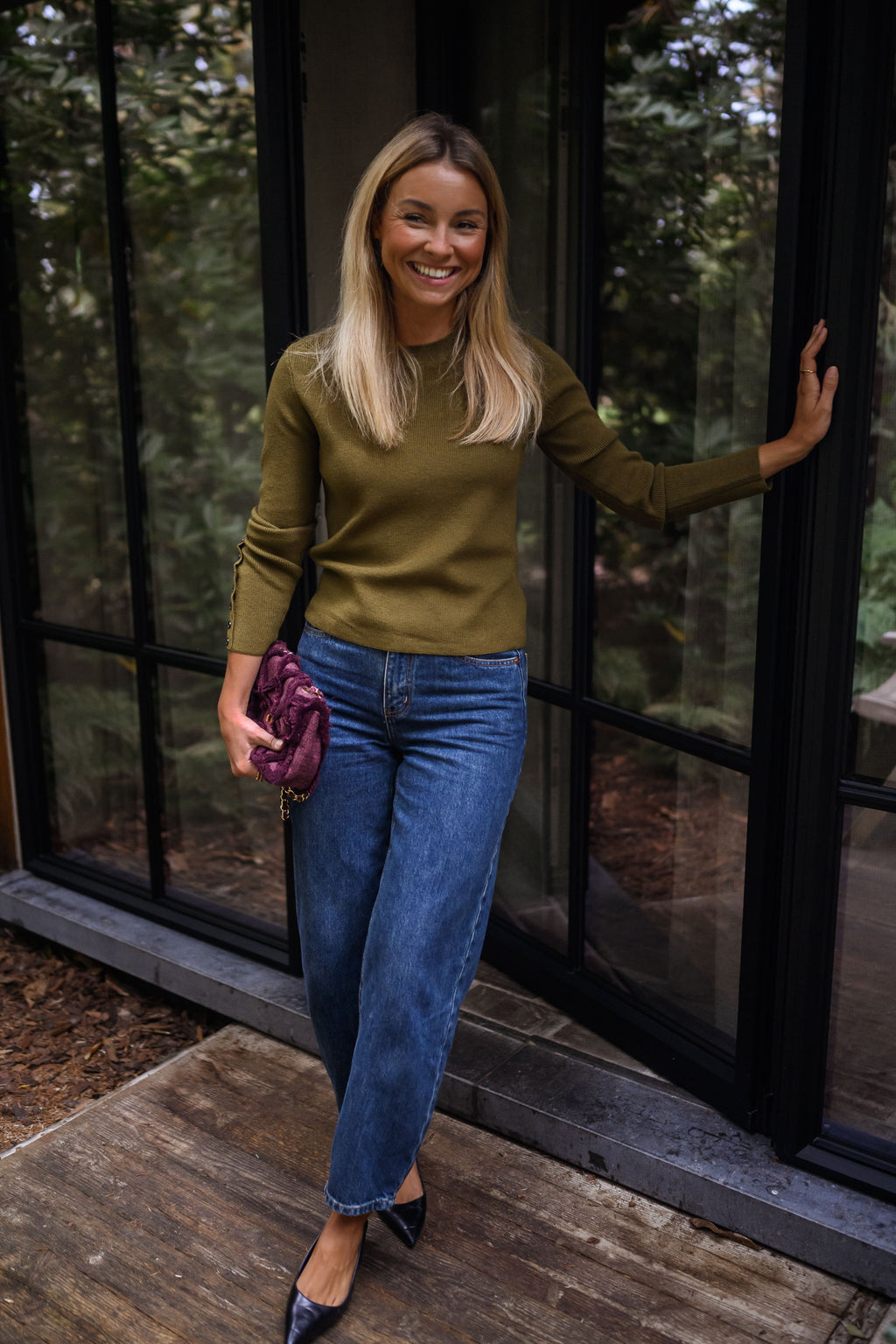 Pull Charles - olive