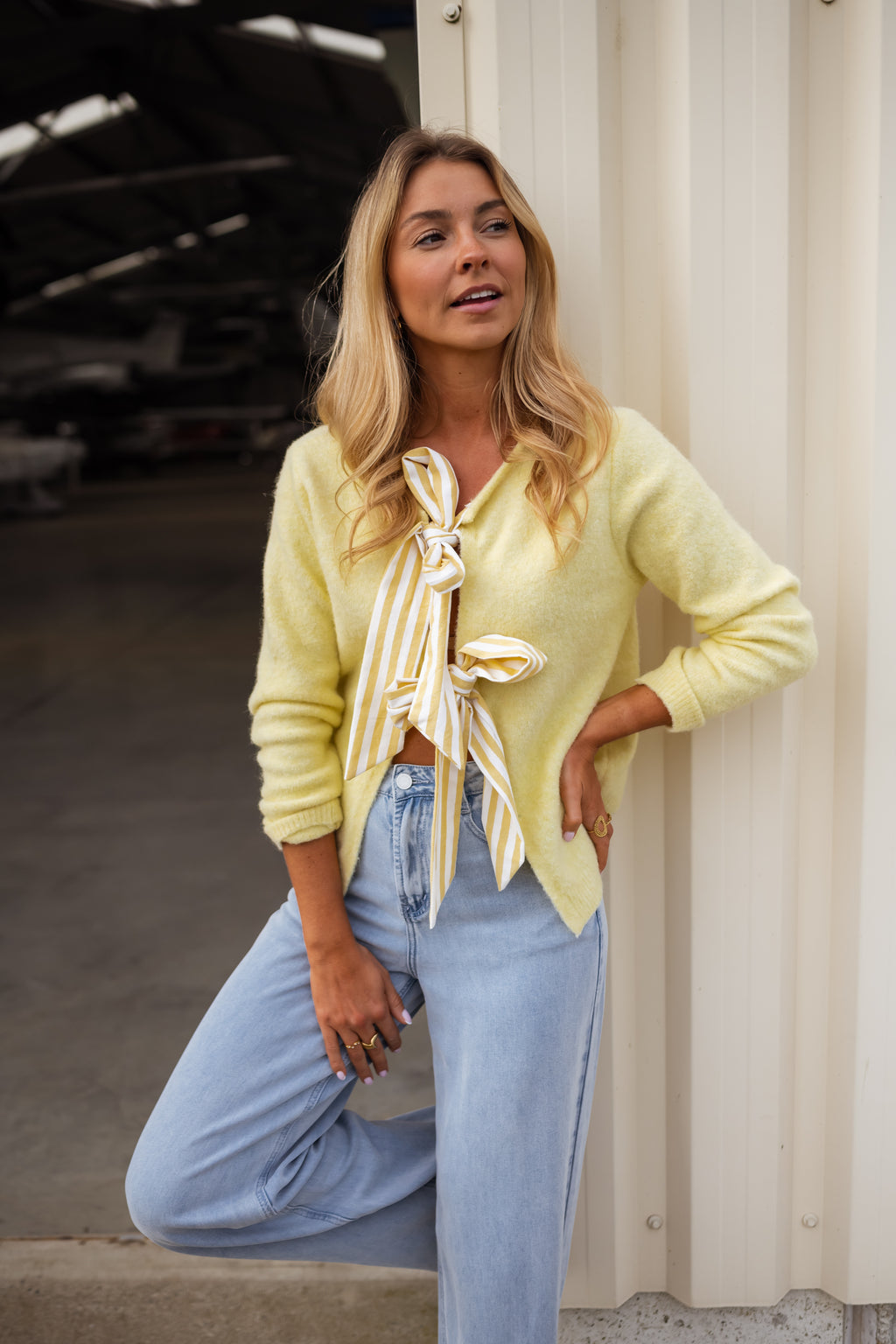 Pull Fanely - jaune