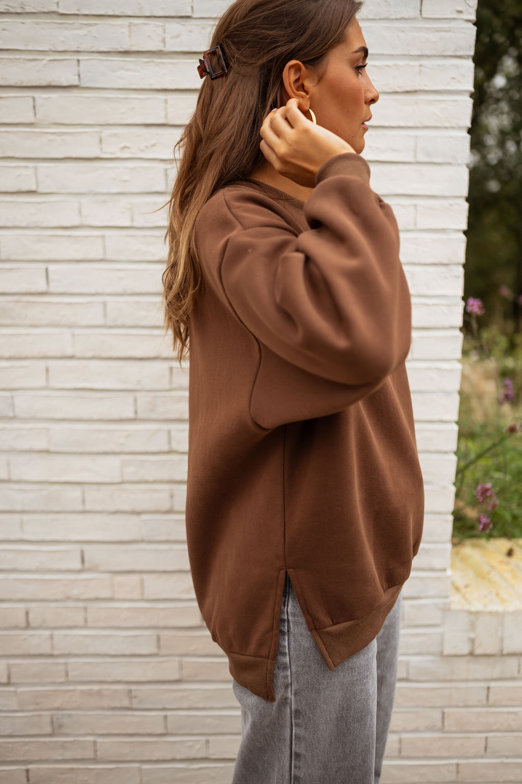 Pull Florence création - chocolat