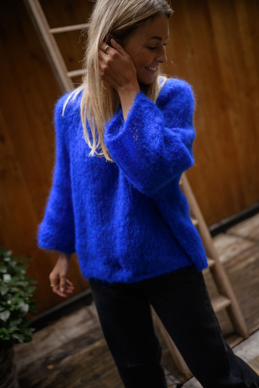 Pull Garita - bleu