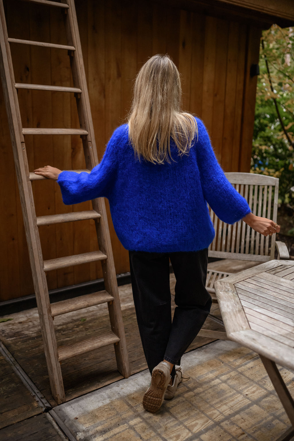 Pull Garita - bleu