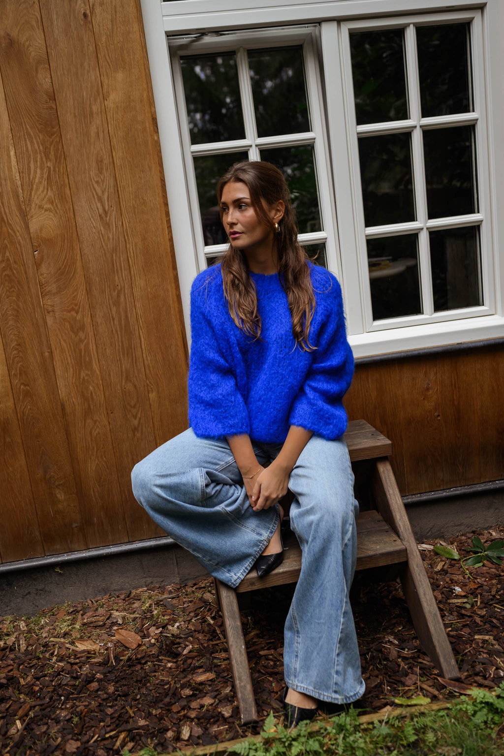 Pull Garita - bleu