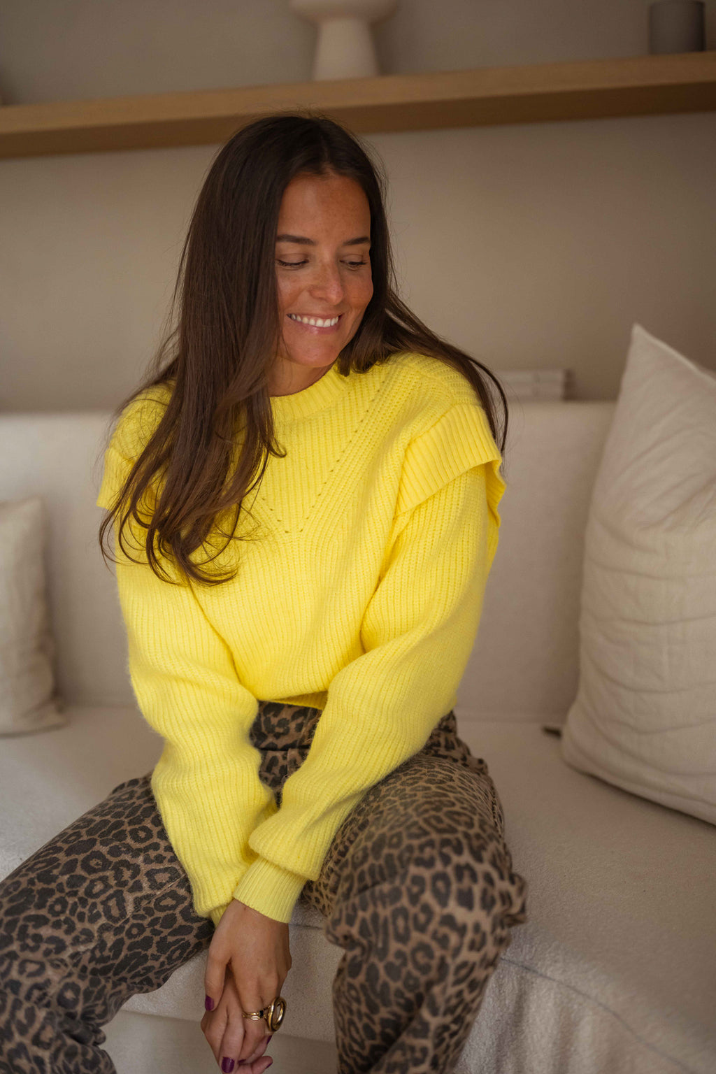 Gino sweater - yellow