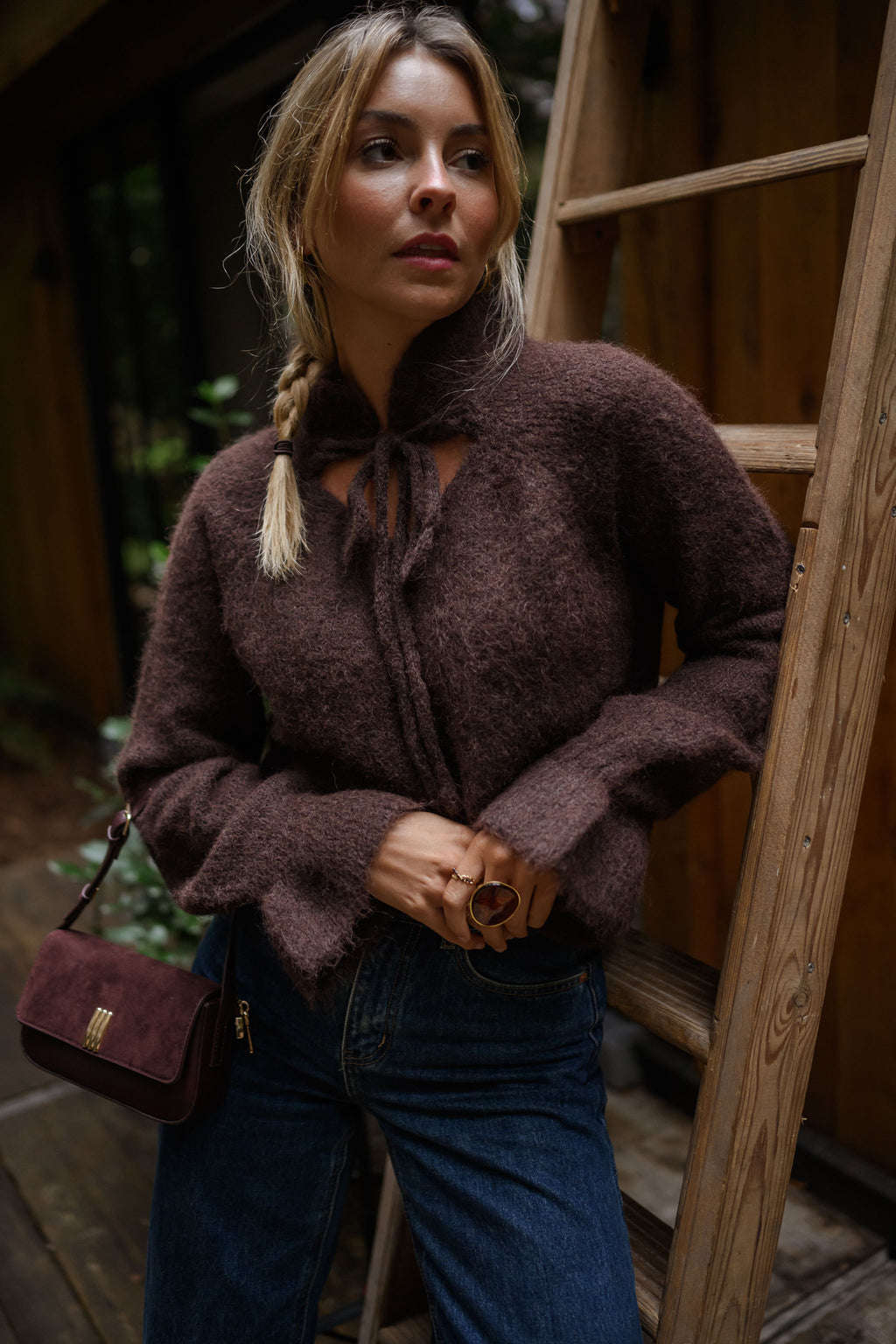 Harper sweater - brown