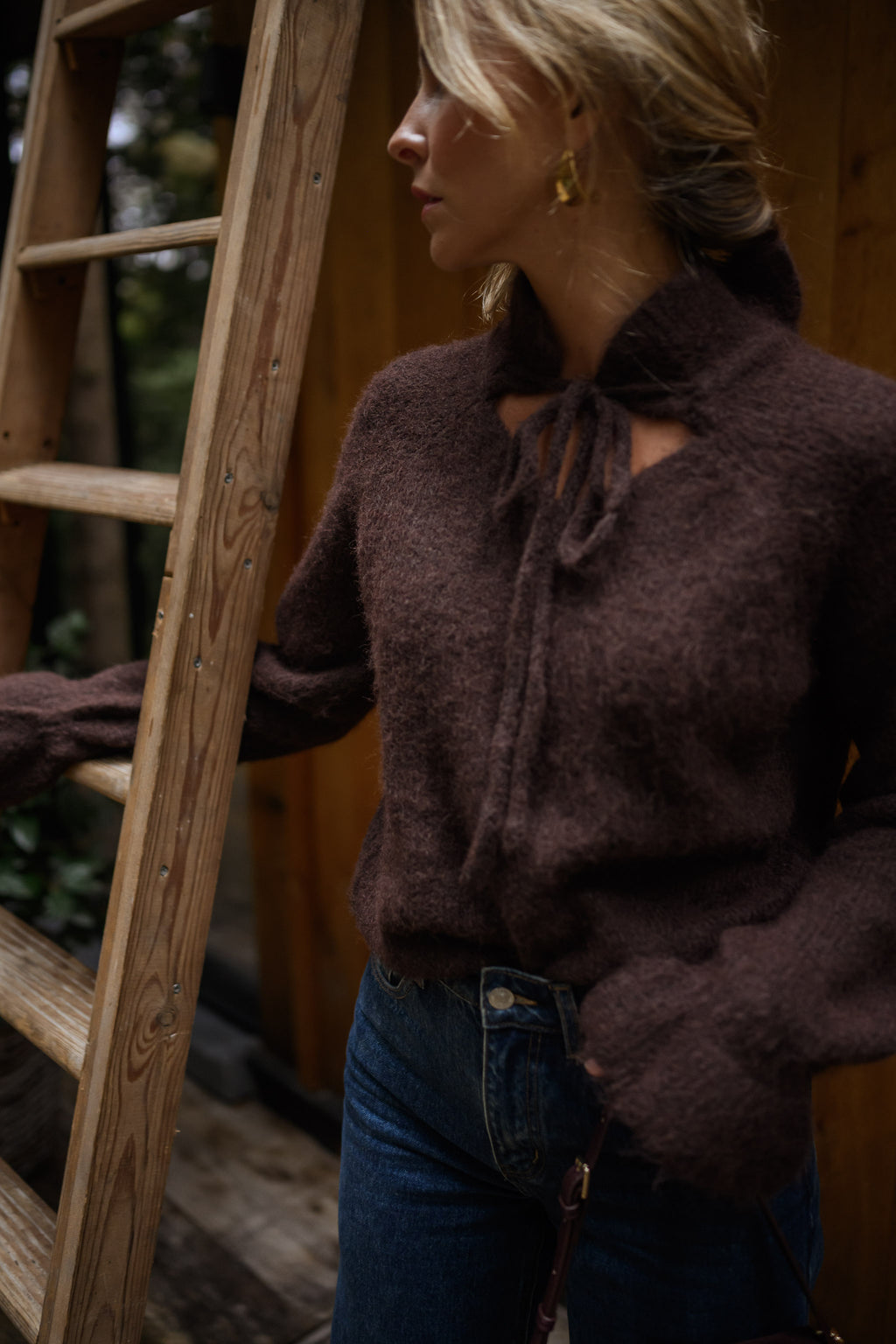 Harper sweater - brown