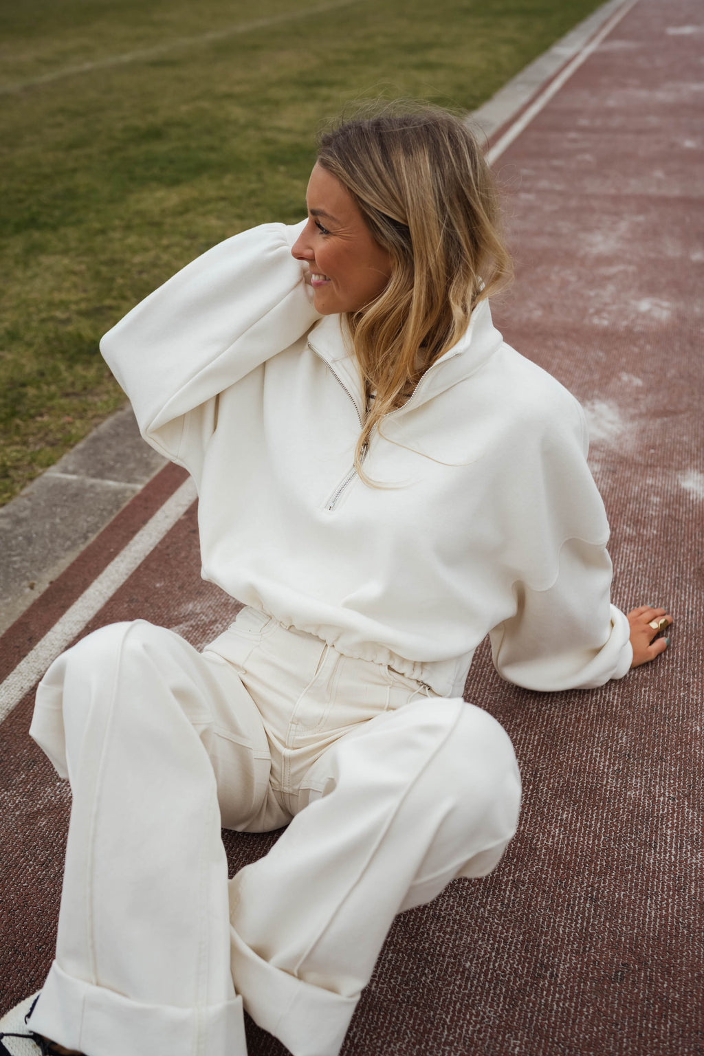 Pull Justu - écru