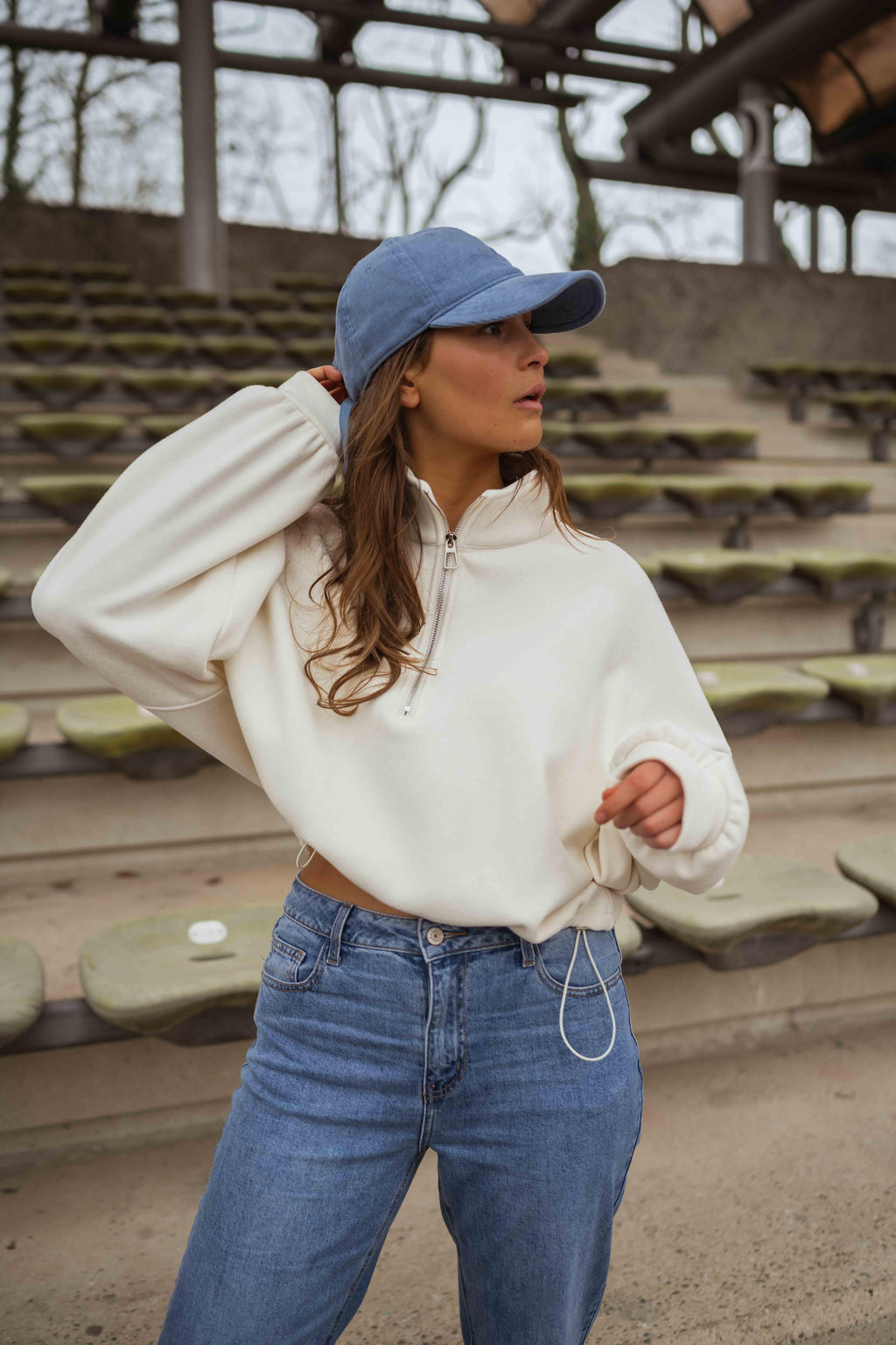 Pull Justu - écru