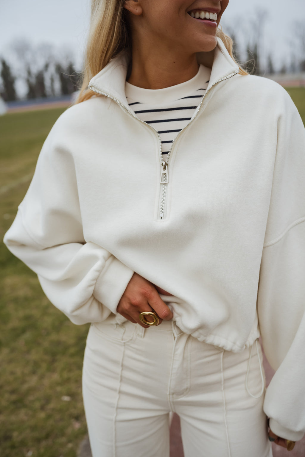 Pull Justu - écru