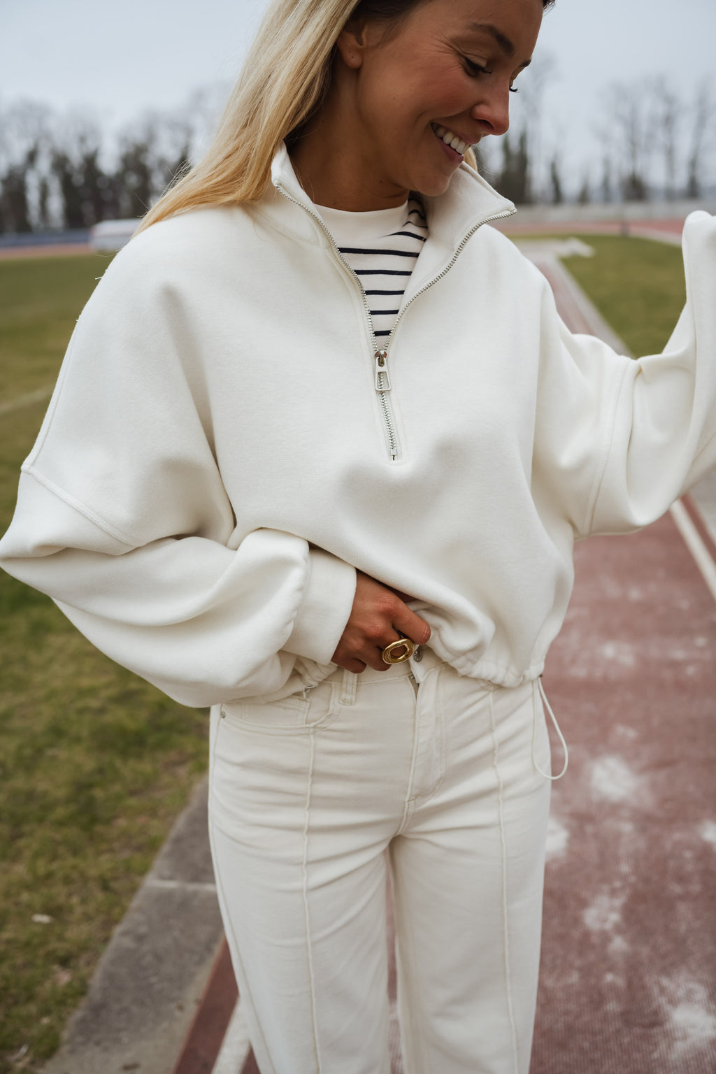 Pull Justu - écru