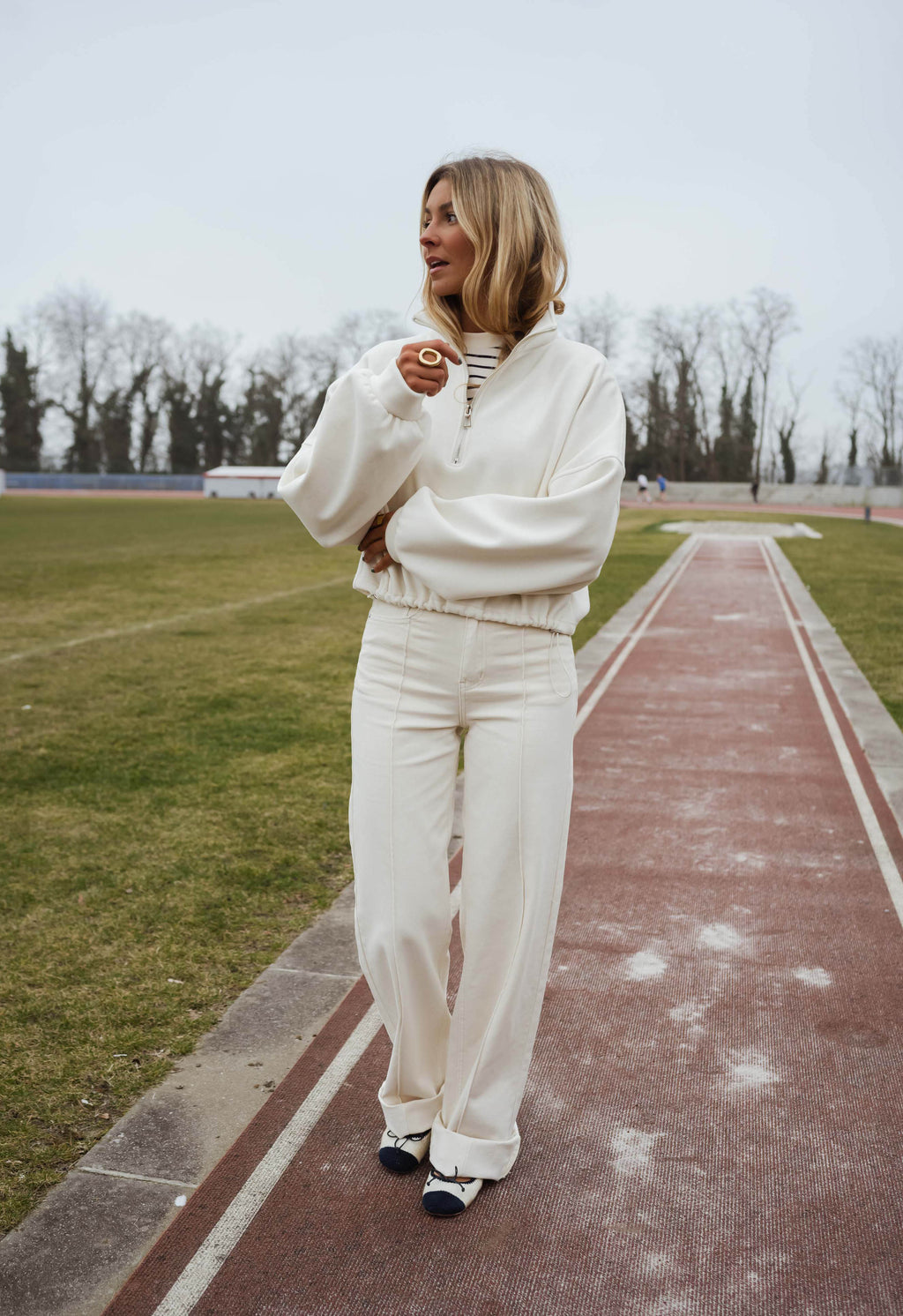 Pull Justu - écru