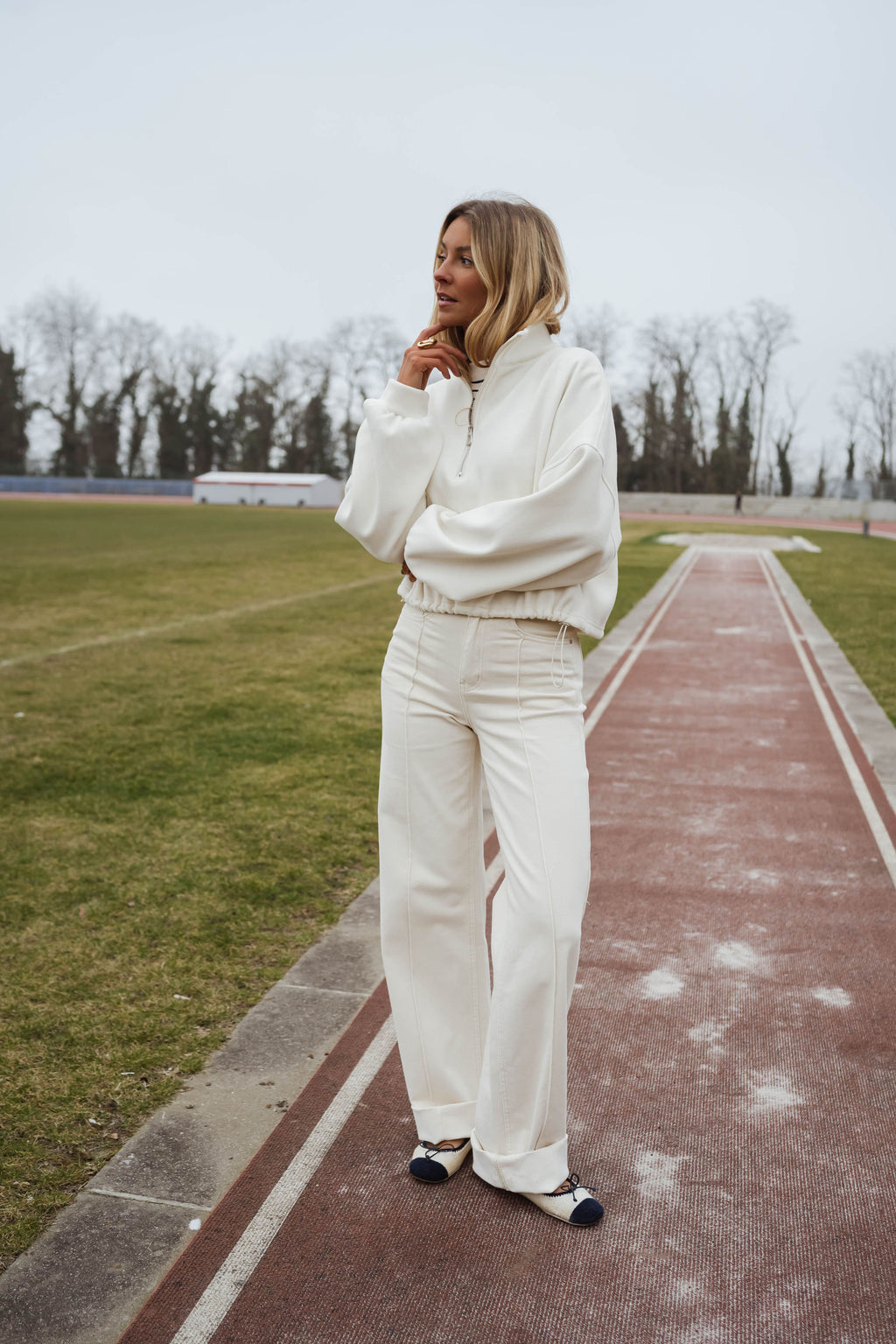 Pull Justu - écru